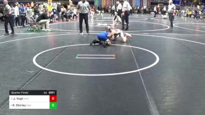 85 lbs Quarterfinal - Jake Vogt, Ringgold vs Raeion Shirley, Erie School District