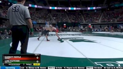 133 lbs Round of 16 - Garrett Pepple, Indiana vs Luke Pletcher, Ohio State