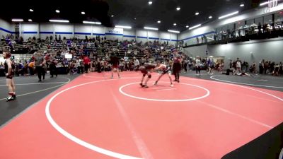 82-88 lbs Rr Rnd 2 - Meadow McCray, Pawnee Peewee Wrestling vs Rhiley Coffey, Marlow Outlaws