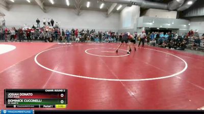 150 lbs Champ. Round 2 - Josiah Donato, Mesa Ridge vs Dominick Cuccinelli, St. Mary`s