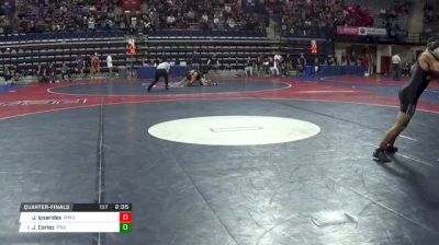 141 lbs Quarterfinal - Jason Ipsarides, Northwestern vs Jered Cortez, Penn State