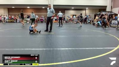 50 lbs Round 2 - Bryce McKinney, Unattached vs Rhett Bishop, Battle Born