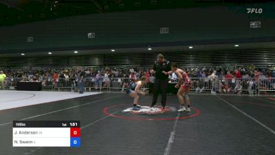 118 lbs Round Of 32 - Jordyn Anderson, VA vs Norah Swaim, IL