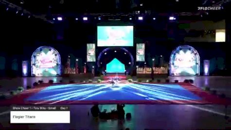 Flagler Titans [2020 Show Cheer 1 - Tiny Mite - Small Day 1] 2020 Pop Warner National Cheer & Dance Championship
