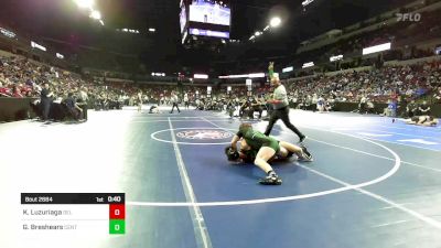 140 lbs Consi Of 16 #2 - Kate Luzuriaga, Del Oro vs Giana Breshears, Central Valley