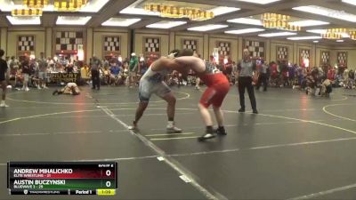 Semis & 1st Wrestleback (8 Team) - Austin Buczynski, BlueWave 3 vs ANDREW MIHALICHKO, Elite Wrestling