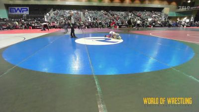 61 lbs Consi Of 8 #1 - Jaime Almaguer, Victory Wrestling Club,wa vs Wyatt Messiha, Sunkist Kids Monster Garage