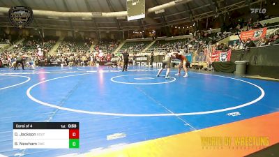 175 lbs Consi Of 4 - Daniel Jackson, Southern Illinois Bulldogs Wrestling Club vs Bryce Newham, Columbia Wrestling Club