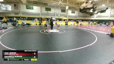 85 lbs 3rd Place Match - DaMarkus Borman, Legends Of Gold vs Jack Jenkins, MATPAC Wrestling - ND