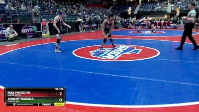 5A-106 lbs Quarterfinal - Robert Magana, Chapel Hill vs Max Meredith, Union Grove