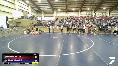 82 lbs Quarterfinal - Jonathan Miller, CO vs Jameson Williams, NV