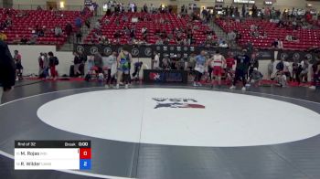 80 kg Rnd Of 32 - Miguel Rojas, Indiana vs Ryder Wilder, Camden County High School Wrestling