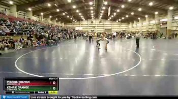 79 lbs Round 1 (6 Team) - Kemrie Grange, Utah Black vs Phoebe Tolman, Gold Rush