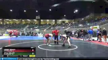 182 lbs Round 3 (4 Team) - Kyle Kelley, 6A Newberg vs Josef Sedivy, 6A Clackamas