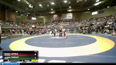 Semifinal - Olivia Richmond, North Sanpete vs Kelsey Diane Weaver, Canyon View