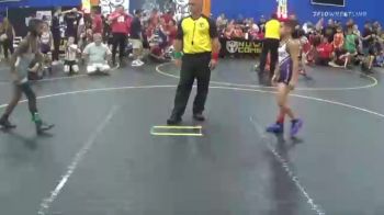 60 lbs Finals (8 Team) - DAngelo `lil D` Chavez, Untouchables Purple vs Cameron Rodgers, The Funky Singlets Yellow