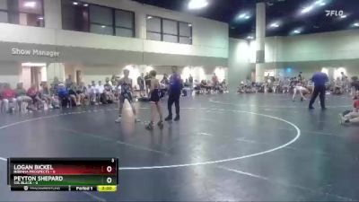 120 lbs Round 4 (16 Team) - Peyton Shepard, STL Black vs Logan Bickel, Indiana Prospects