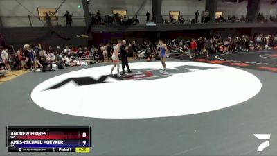 132 lbs Cons. Round 2 - Ryder Ellison, WA vs Frank Rodriguez, AK