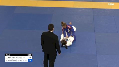 SABRINA ROGÉRIA ATAIDE B. GONDIM vs JANAINA MAIA DE MENEZES 2024 Pan Jiu Jitsu IBJJF Championship