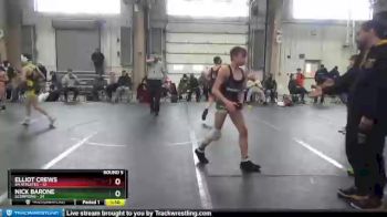 100 lbs Round 5 (6 Team) - Elliot Crews, 84 Athletes vs Nick Barone, Scorpions