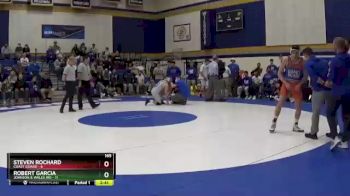 165 lbs Placement (16 Team) - Steven Rochard, Coast Guard vs Robert Garcia, Johnson & Wales (RI)