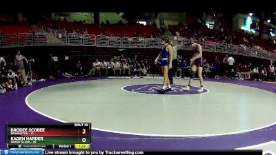 138 lbs Round 4 (6 Team) - Brodee Scobee, Bennington vs Kaden Harder, Grand Island