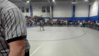 106 lbs Quarterfinal - Mathew Utley, Braintree vs Yandel Morales, Andover