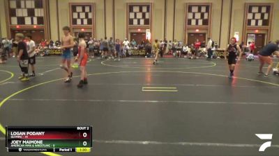 112 lbs Round 1 (6 Team) - Logan Podany, Olympic vs Joey Maimone, American MMA & Wrestling