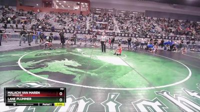 56 lbs Cons. Semi - Malachi Van Maren, Mat Demon WC vs Lane Plummer, Oregon