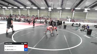 123 kg Semifinal - Keaton Curleyhair, Cortez Wrestling Club vs Alexander Bermudez, Grindhouse WC