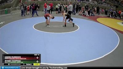 82 lbs Cons. Round 2 - Jaxon Murdock, North Medford Youth Wrestling vs Ryder Chapman, Rock Of Redmond Wrestling