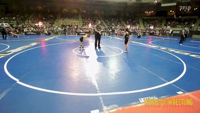 61 lbs Consi Of 16 #2 - Tate Johnson, Greater Heights Wrestling vs Gino Ferrari, Cardinal Wrestling Club