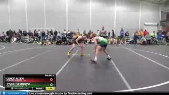 138 lbs Round 3 (4 Team) - Tyler Tjeerdsma, South Dakota Rage vs Lance Allen, Montana Maroon