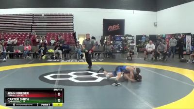 85 lbs Semis & 1st Wrestleback (8 Team) - Carter Smith, Team Revival vs John Krieger, Team 922 (OH-PA)