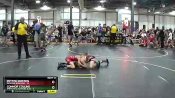 75 lbs Round 4 (6 Team) - Peyton Boston, Backyard Brawlers vs Connor Collins, American Gladiators-Blue