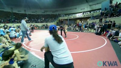 47 lbs Rr Rnd 1 - Oakley Waitkus, Team Tulsa Red vs Braxton Orrel, Berryhill Wrestling Club