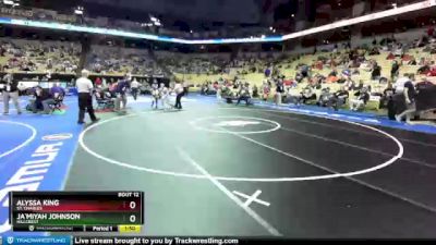 105 Class 1 lbs Champ. Round 1 - Alyssa King, St. Charles vs Ja`Miyah Johnson, Hillcrest