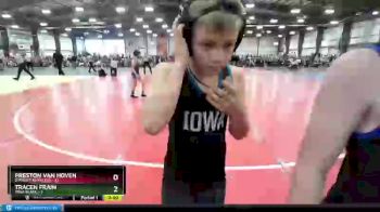 80 lbs Rd# 6- 9:00am Saturday Final Pool - Shay Lundvall, Iowa Black vs Brian Corbin, Dynasty Ruthless