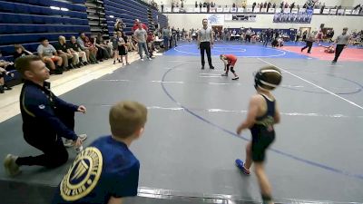 60 lbs Round Of 16 - Kaige Leavitt, Panther Youth Wrestling vs Buck Buchanan, Bentonville Wrestling Club