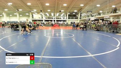 160 lbs Rr Rnd 3 - Avery Ferreira, Falcons WC vs Kelsi Lewis, Sled Dogs WC