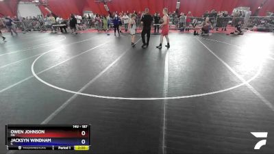 187 lbs Round 4 - Owen Johnson, MN vs Jacksyn Windham, IL