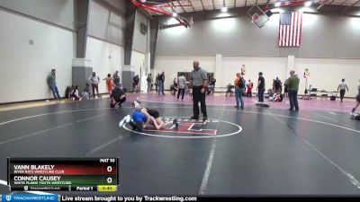 75 lbs Cons. Semi - Vann Blakely, River Rats Wrestling Club vs Connor Causey, White Plains Youth Wrestling