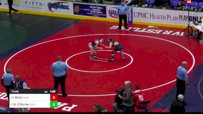 119 lbs Final - Iris Reitz, Redbank Valley vs Neve O'Byrne, Garnet Valley