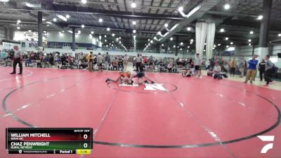 144 lbs Quarterfinal - William Mitchell, NOVA WC vs Chaz Penwright, Rural Retreat