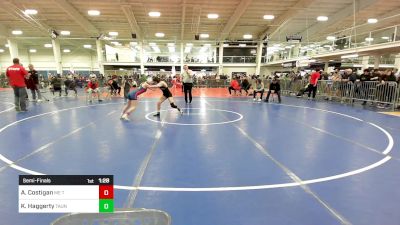 101 lbs Semifinal - Alixandra Costigan, ME Trappers WC vs Kelly Haggerty, Taunton/Falcons WC