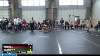 72 lbs Round 6 (8 Team) - John Cox, Team Missouri vs Jacob Naylor, Terps Xpress