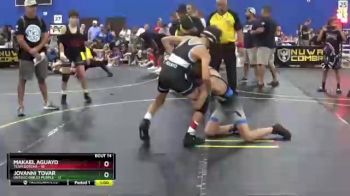 100 lbs Round 5 (6 Team) - Makael Aguayo, Team Gotcha vs Jovanni Tovar, Untouchables Purple