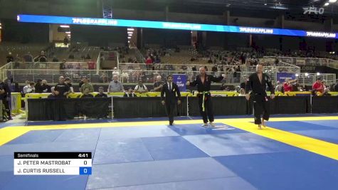 JAMES PETER MASTROBATTISTA vs JEFFREY CURTIS RUSSELL 2024 Pan Jiu Jitsu IBJJF Championship