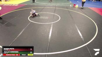 55 lbs Placement (4 Team) - Ryker Pesta, Staples vs Maclin Sorensen, K-M