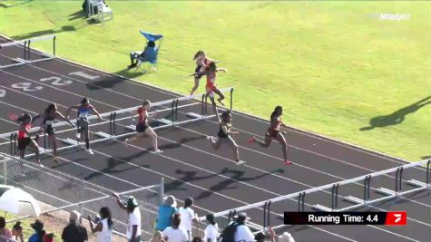 Youth Girls' 100m Hurdles, Prelims 3 - Age 14